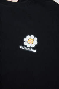 T-shirt à manches courtes imprimé personnalisé pour hommes 100% coton Streetwear Épaule tombante Coupe surdimensionnée Motif tricoté Impression numérique - Product Image 3