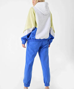 Conjunto Deportivo de Invierno para Mujer con Capucha, Transpirable, Estampado, de Manga Larga, Secado Rápido, Multicolor, Estilo Hip Hop, Parte Superior e Inferior - Product Image 4