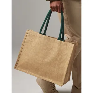 Jute Classic Shopper Eco-Friendly Promotional Tote Bags Sustainable and Stylish - Product Image 1
