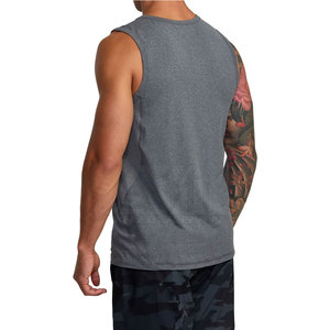 Camiseta sin Mangas para Hombre, Diseño Moderno, Precio al por Mayor, Transpirable, Ecológica, de Poliéster/Algodón, Colores y Tallas Personalizadas, Alta Calidad - Product Image 3