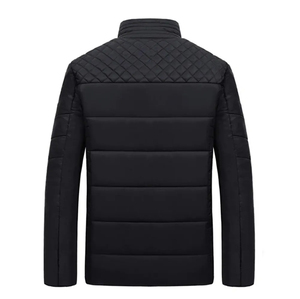 Service OEM Veste matelassée imperméable à capuche pour homme Doublure réversible en coton pour l'hiver Vêtements d'extérieur à prix compétitif - Product Image 5