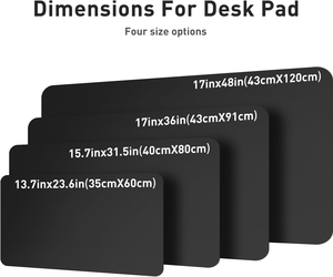 Tapis de souris personnalisé en néoprène par sublimation, antidérapant, anti-rayures, 43x60cm, pour bureau et jeux, logo personnalisé, plusieurs tailles - Product Image 3