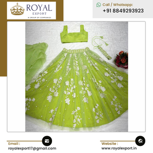 Remium-eautiful rganza ilk ehenga Holi - Product Image 5