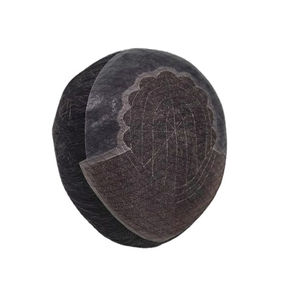 Peluca de Cabello Humano Remy con Ondas Corporales para Hombre Taz Hair BD THB 2025, 150% de Densidad, Frente de Encaje, Textura Lisa, Cabello Chino - Product Image 5