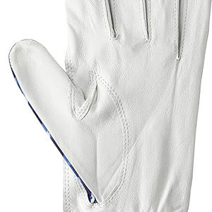 Gants professionnels en cuir Cabretta résistants à la chaleur PVC Double face Dot Bead Perm Curling Stick Cheveux raides haute température - Product Image 4