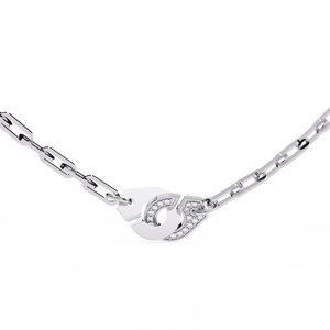 สร้อยคอเพชรทองคำ 18K เพาะเลี้ยงในห้องปฏิบัติการ เครื่องประดับสุดหรูสำหรับสุภาพสตรี - Product Image 3