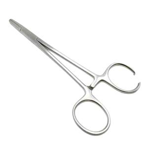 Mini portaagujas Materiales de acero inoxidable Instrumento quirúrgico laparoscópico Cabezal de curva recta Tipo pesado - Product Image 2