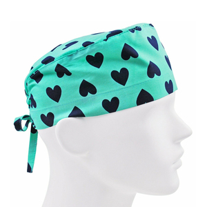 Wholesale 2024 Custom Made OEM <b>Scrub</b> <b>Caps</b> with Customized Color/Size Logo Print KATBROS INDUSTRY Brand Knitted Fabric Unisex - Product Image 3