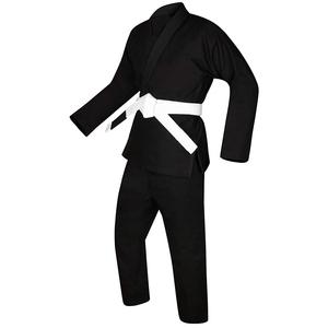 Vente en gros personnalisé noir Jiu-Jitsu brésilien Kimono Gi costumes fabriqués en vrac pour les arts martiaux porter - Product Image 1