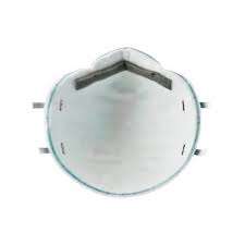 Masque respiratoire 3M 1860 en tissu non tissé offrant une filtration des particules aériennes et une protection contre les éclaboussures - Product Image 3