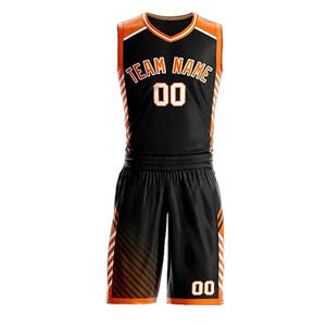 Ensemble uniforme de basket-ball personnalisé avec short Vêtements d'équipe pour hommes Maillots en maille respirante Impression personnalisée OEM ODM disponible - Product Image 1