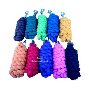 Accesorios para caballos Cuerda de plomo para caballos de alta calidad Algodón Nylon Cuero Ss Accesorios Logotipo personalizado al por mayor - Product Image 4