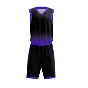Uniforme de Baloncesto Sublimado con Logotipo Personalizado para Hombre, el Mejor Diseño de Camiseta de Equipo, Uniformes de Secado Rápido para Hombre, Uniforme Local y Visitante - Product Image 4