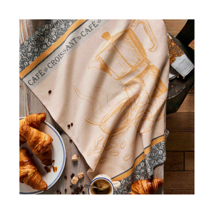 Ensemble de serviettes de cuisine de golf de qualité certifiée GOTS Cozy Veggies Imprimé Personnalisable Doux Lavable Fabriqué à partir de 100% Coton Brodé - Product Image 2