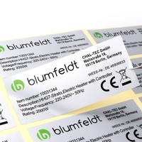 Autocollant en PVC argenté mat personnalisé, imprimé, résistant à l'eau et à l'huile, fabriqué en vinyle résistant aux UV, ruban adhésif UV