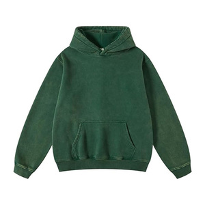 Sudadera con capucha de gran tamaño para hombre, jersey de gran tamaño Unisex, logotipo personalizado, sudaderas con capucha de algodón personalizadas para hombre pesado en blanco - Product Image 3