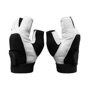 Guantes de levantamiento de pesas personalizados Guantes de cuero al por mayor de Pakistán Transpirable Hombres Mujeres Deporte Fitness Gimnasio Guantes de ejercicio - Product Image 4