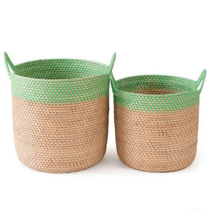 Bathroom <b>Kitchen</b> Counter Rope Organizing Round Rattan Storage <b>Basket</b> Wicker Fruit <b>Baskets</b> for Living Room Organizing Tabletop - Product Image 2