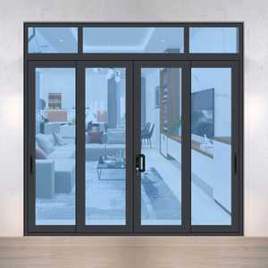 Meubles d'accueil élégants Portes intérieures en aluminium personnalisées OEM Livraison rapide Fabricant du Vietnam MDF roulant à usage extérieur - Product Image 3