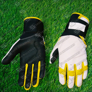 Soft Leather <b>Baseball</b> <b>Gloves</b> Lightweight Leather Batting Hand <b>Gloves</b> High Quality Cowhide Leather Breathable Batting <b>Gloves</b> - Product Image 1