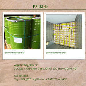 Puré de Aloe Vera sin azúcar exportado vietnamita en embalaje a granel, jugo de frutas y verduras - Product Image 4