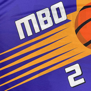 2025 Salut qualité dernière conception personnalisée Sublimation basket-ball maillot ensemble hommes 100% polyester respirant séchage rapide Logo personnalisé 140g - Product Image 4