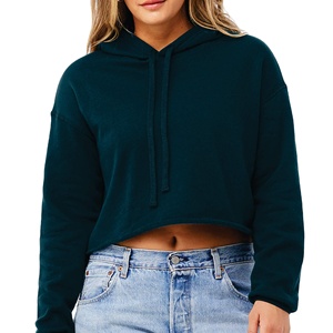 2025 nueva ropa de mujer cómoda Crop Top sudaderas con capucha Venta caliente de calidad superior Crop Top sudaderas con capucha para la venta sudaderas con capucha para mujer - Product Image 1