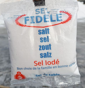 Sal de Mesa Refinada y Yodada Fidele, Sal Marina 100% Natural, a Granel y en Bolsitas de 250g - Product Image 6