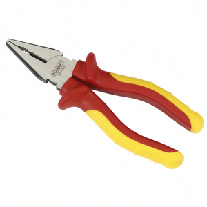 Jeu de pinces Stanley Maxsteel 4 pièces 160 mm, coupe-fil, mâchoires dentelées, poignée en plastique à prise souple, système de mesure métrique - Product Image 2