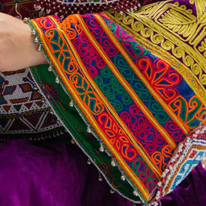 2025 Hola nueva llegada vestidos étnicos afganos bordados completos para mujeres mejores fabricantes vestido Kuchi afgano con hecho a mano - Product Image 6