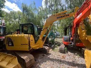Komatsu เครื่องขุด PC56-7ขนาดเล็กพร้อมใบมีดสำหรับขาย - Product Image 3