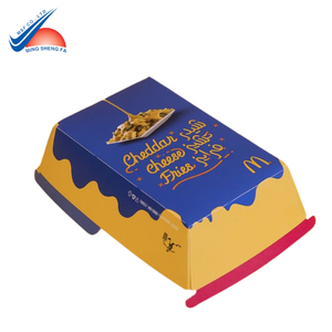 บรรจุภัณฑ์อาหารกระดาษเป็นมิตรกับสิ่งแวดล้อมพร้อมการพิมพ์โลโก้-น้ำหนักเบาทนทานและวัสดุรีไซเคิล100% สำหรับใช้ในการค้าปลีก - Product Image 1