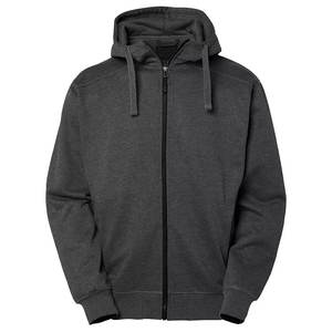 Sweat à capuche écologique personnalisé à double fermeture éclair 350 400 450 Gsm Bulk Plain 100% Cotton Heavyweight Hoodies - Product Image 1