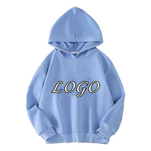 เสื้อมีฮู้ดแบบสวมหัวสำหรับเด็กพิมพ์ลายแขนยาวผ้าฝ้ายขนแกะออกแบบได้ตามต้องการสำหรับเด็กผู้หญิงและผู้ชายฤดูหนาว - Product Image 2