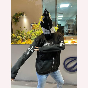 OEM ODM Unisex Cremallera Sudadera con capucha Ropa informal Fabricantes - Product Image 4