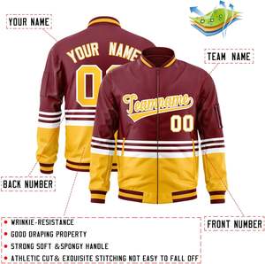 Veste universitaire à fermeture éclair pour femmes avec logo personnalisé Approvisionnement d'usine OEM pour vêtements universitaires Vente de gros - Product Image 3