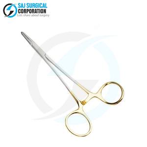Disponible en acier allemand stérilisable d'hôpital médical professionnel de porte-aiguille de couleur d'or pour la réutilisation dans des salles d'opération - Product Image 4