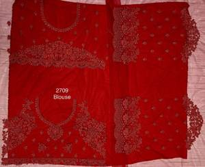 Lehenga Choli Designer Perfect Partywear avec broderie en fil - Product Image 5