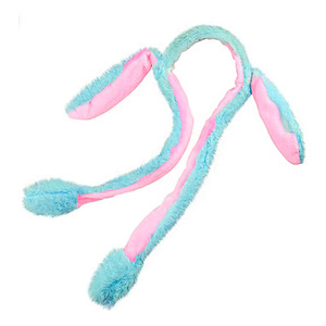 Gorro Térmico Suave para Niñas con Diseño de Conejo y Orejas Móviles - Colores Surtidos - Product Image 1