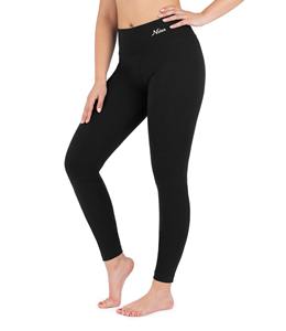 Leggings de Compresión de Cintura Alta para Mujer, Personalizables, Ecológicos, Ligeros, Transpirables, de Longitud Completa, Secado Rápido, Tallas Grandes, Color Sólido - Product Image 1