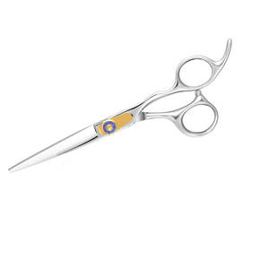 Barber Scissors Stainless Steel Straight Handle Barber Salon Scissors Professional Beauty <b>Hair</b> <b>Cut</b> Barber Scissors - Product Image 1