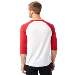 Next Level Apparel Unisex-Camiseta 3/4 de manga raglán para hombre adulto transpirable - Product Image 5