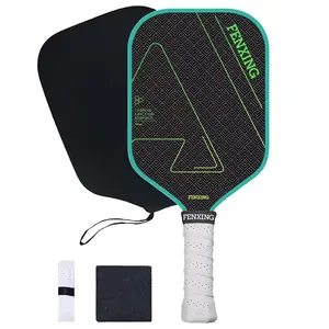 Raquette de pickleball thermoformée portable, épaisseur 16 mm, fibre de carbone 18K, fibre de verre 3K, 3K 18K T700, certifiée USAPA, noyau en nid d'abeille PP - Product Image 1