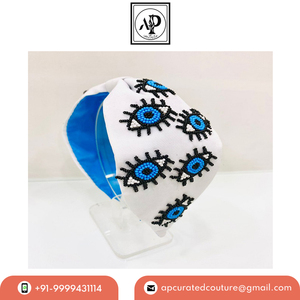 Indian Custom Vintage Retro Style <b>Headbands</b> For Girls WIth <b>Beaded</b> Rhinestone Crystal Hair Accessories - Product Image 2