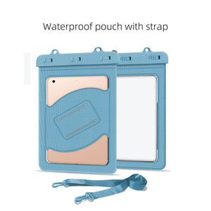 Custom LOGO esterno <span class=keywords><strong>universale</strong></span> IPX8 plastica asciutta di alta qualità trasparente PVC <span class=keywords><strong>Tablet</strong></span> <span class=keywords><strong>custodia</strong></span> con cinturino impermeabile - Product Image 3