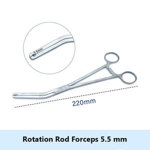 CE ISO approuvé manuel 5.5mm Spinal Instrument en acier inoxydable Rotation Tige Forceps Vis tenant Instruments orthopédiques - Product Image 3
