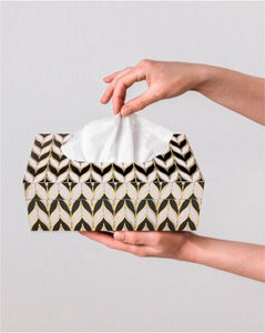 กล่องทิชชู่ไม้ MDF ขนาดเล็กแบบคลาสสิกสำหรับเคาน์เตอร์ - Product Image 2