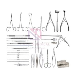 Juego de Instrumentos Quirúrgicos de Acero Inoxidable de Alta Calidad JI-1003 y Herramientas Quirúrgicas Manuales para Profesionales Médicos - Product Image 3