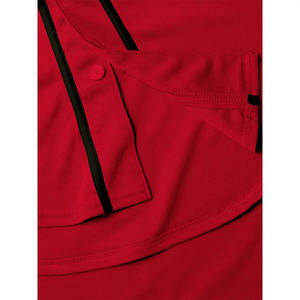 Camiseta de Béisbol Personalizada de Alta Calidad, 100% Algodón, Antibacteriana y Transpirable, con Nombres/Números Personalizados para Equipos Profesionales - Product Image 5