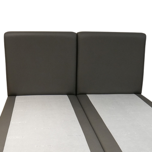 Base de lit sommier en acier en similicuir de luxe avec tête de lit, ensemble de base ergonomique moderne Pulse Dream, durable et confortable pour chambre à coucher (B2B) - Product Image 5